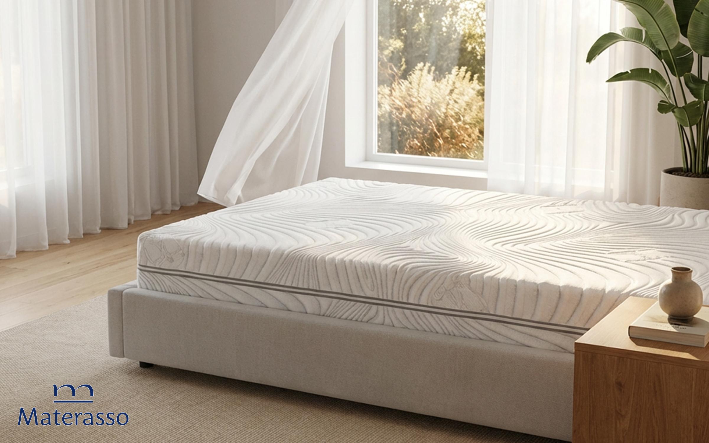 Two-sided mattress 120/200 Visco Wind, white  3